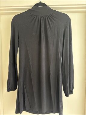 Michael Kors Black Long Sleeve Tunic Top